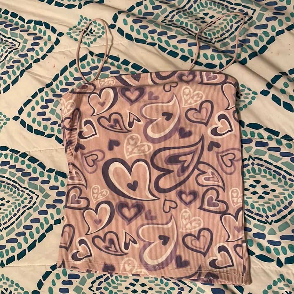 spaghetti strapped tank top in good condition